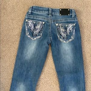 Wired heart jeans
